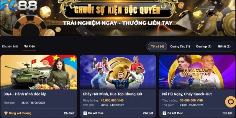 Chương trình ưu đãi cho tân thủ dành cho tài khoản mới đăng ký