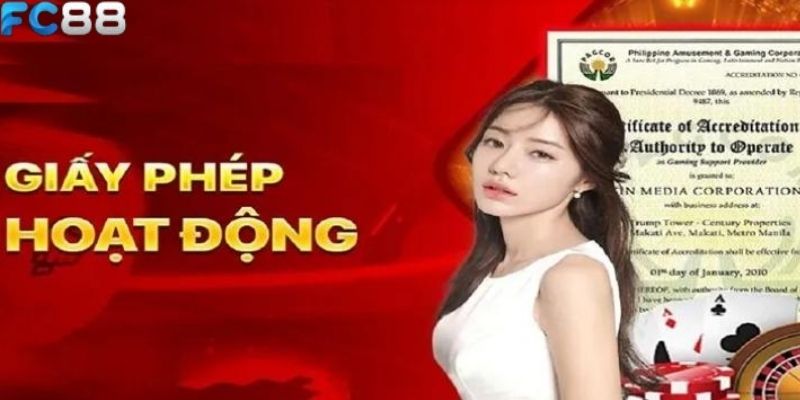 Giấy phép chứng minh sự minh bạch của nhà cái